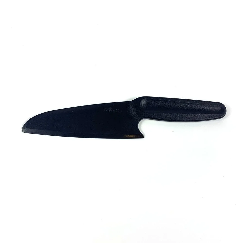 Pampered Chef Black Nylon Lot of 6 Utensils Chop Chunk Scoop Loop‎ Knife Spatula